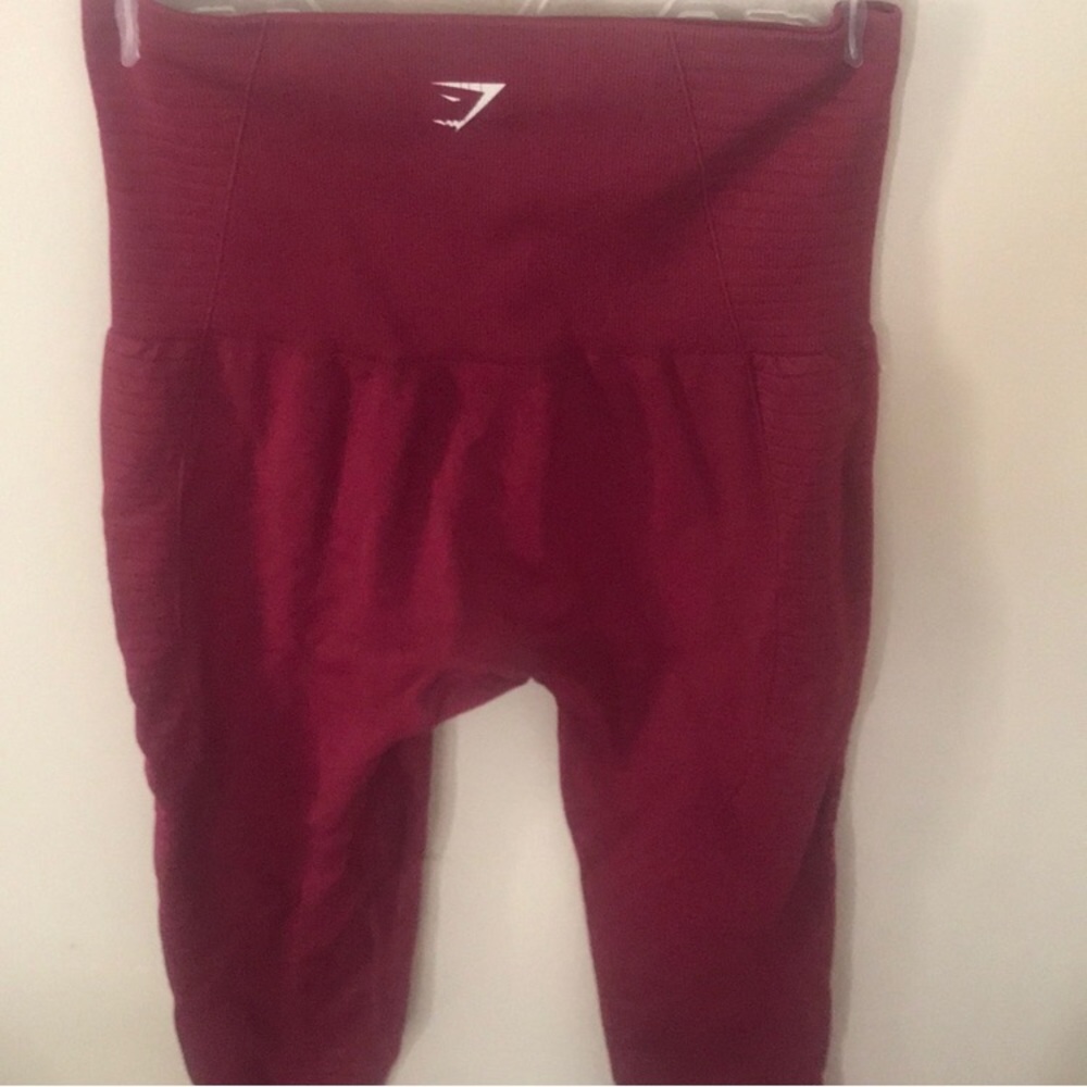 Gymshark red cropped x small